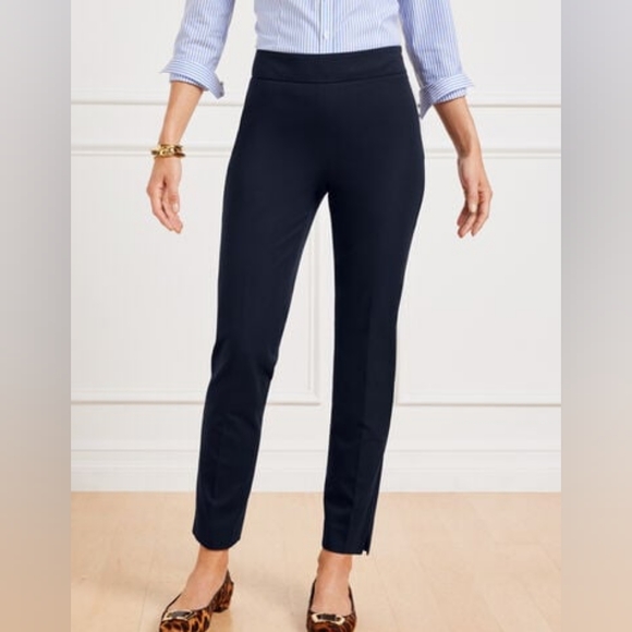 Talbots Pants - 10P Talbots Petites Navy Chatham Ankle Pants